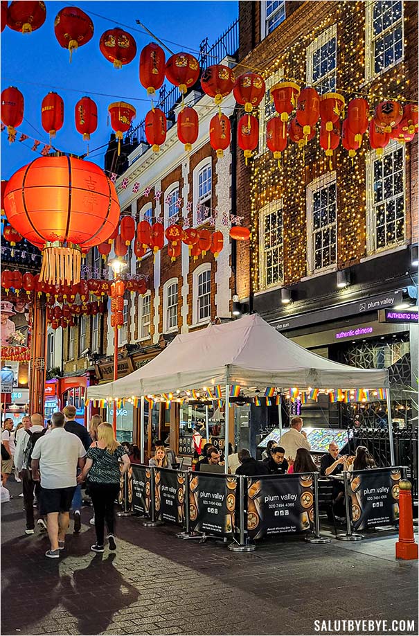 Le quartier chinois de Londres