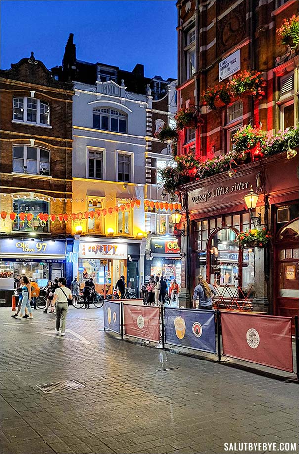 Le quartier chinois de Londres