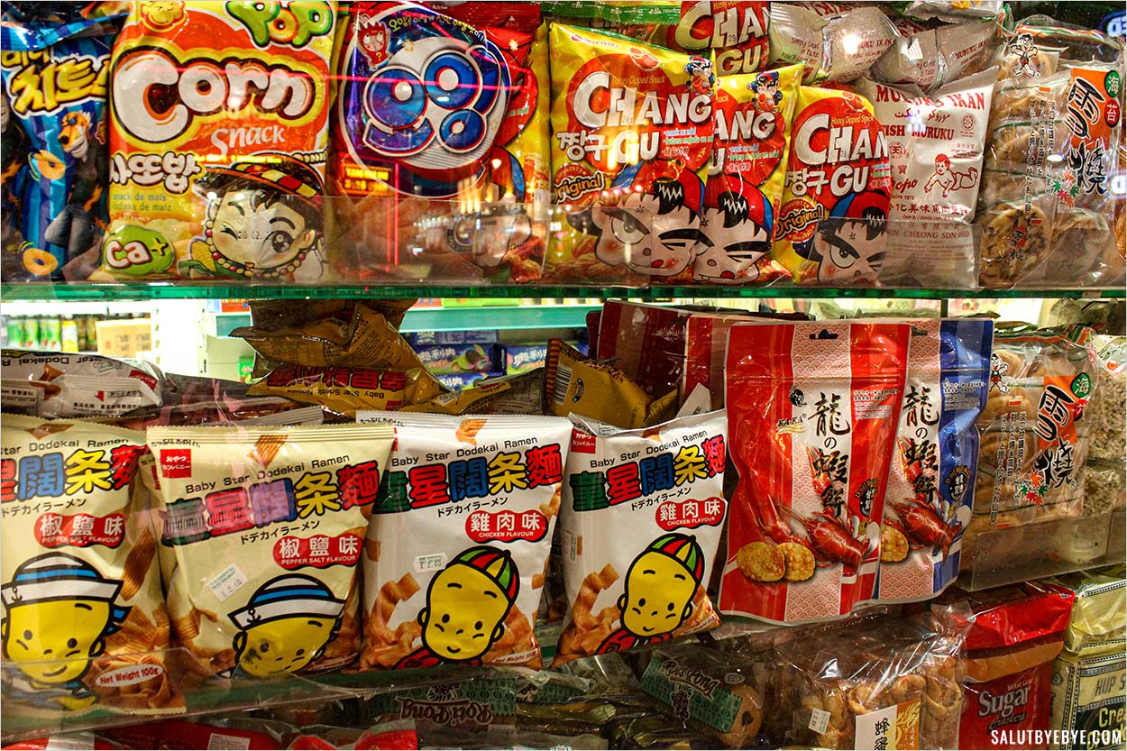 La vitrine d'un magasin du quartier chinois de Londres