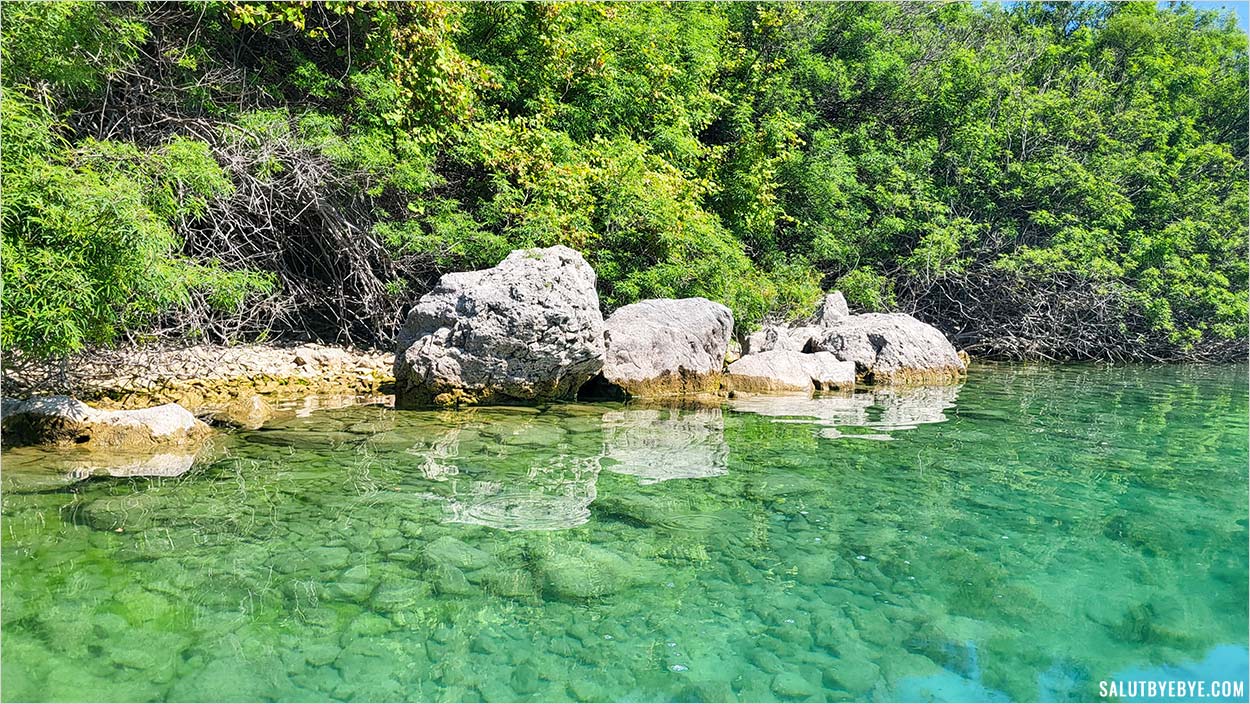 Les berges du lac de Kournas