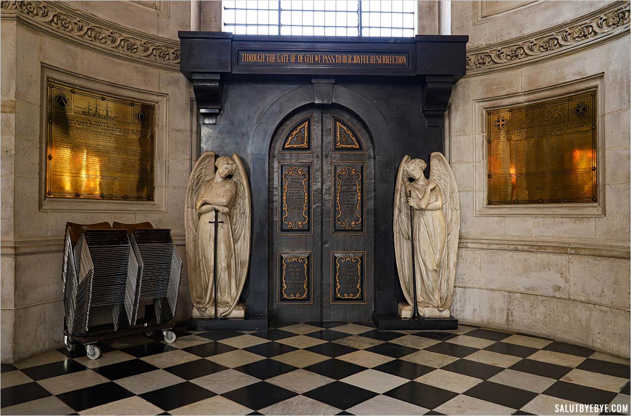 Le monument des vicomtes Melbourne