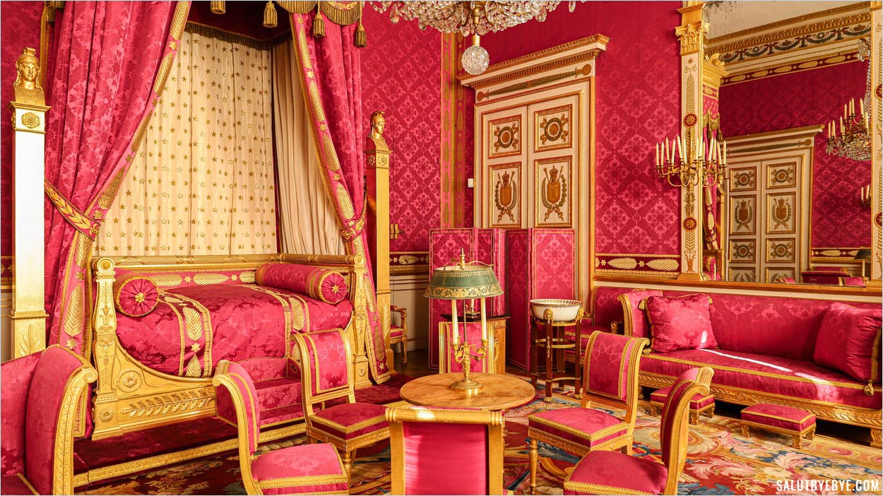 Chambre de l'Empereur, château de Compiègne