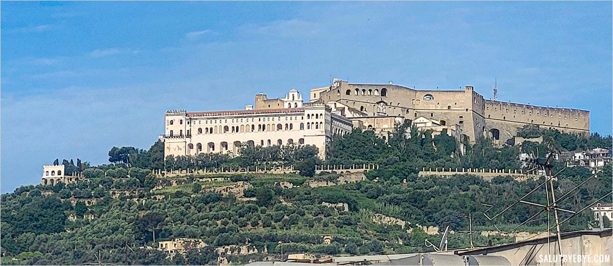 Le Castel Sant'Elmo et la chartreuse Saint-Martin de Naples