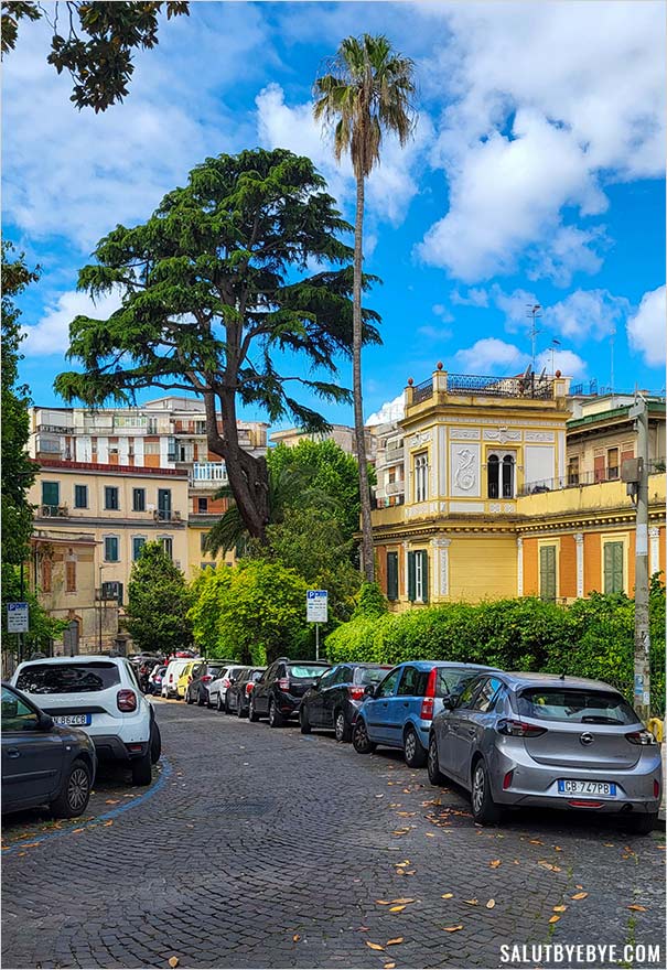 Quartier du Vomero à Naples