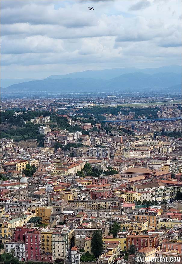 Vue depuis le chemin de ronde du Castel Sant'Elmo