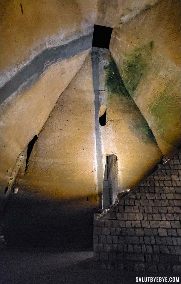 Les vastes espaces du Tunnel Bourbon