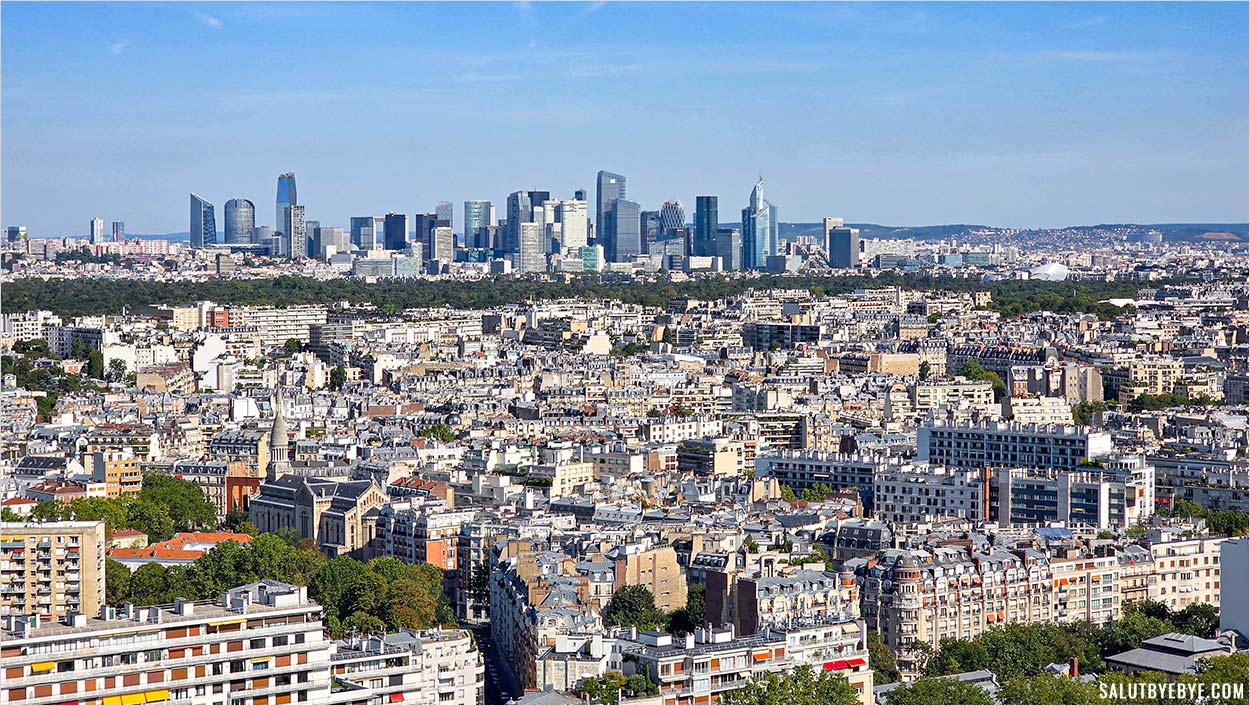 La Défense depuis le Ballon de Paris