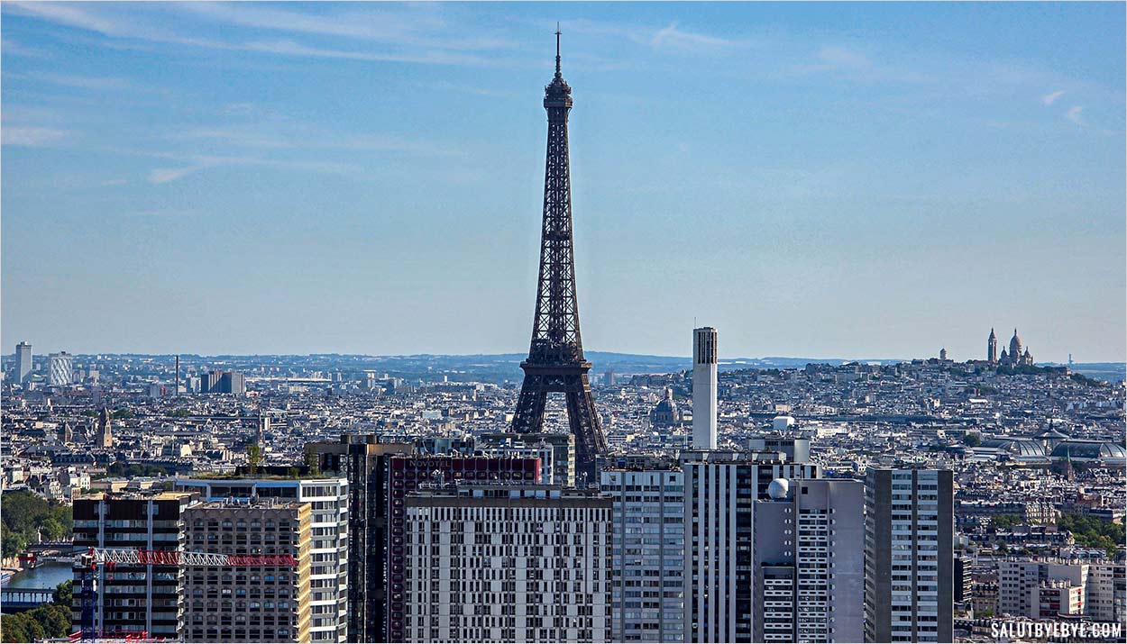 La Tour Eiffel depuis le Ballon de Paris