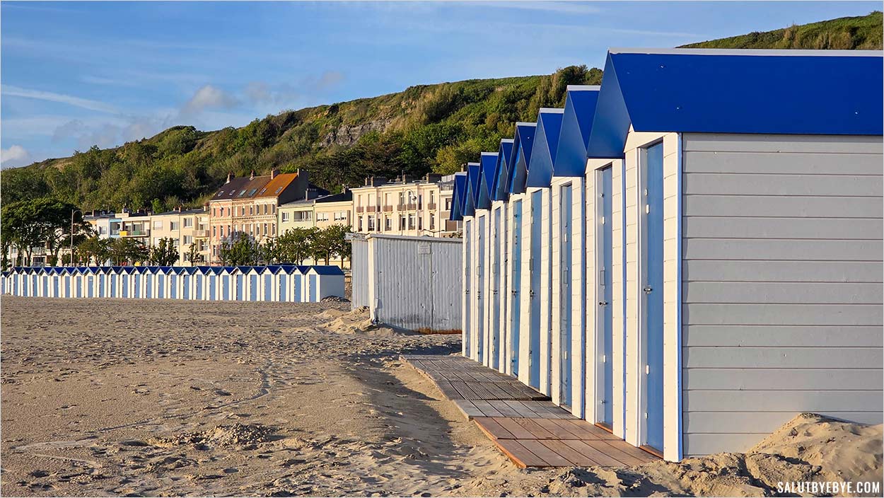 La jolie plage de Boulogne-sur-Mer