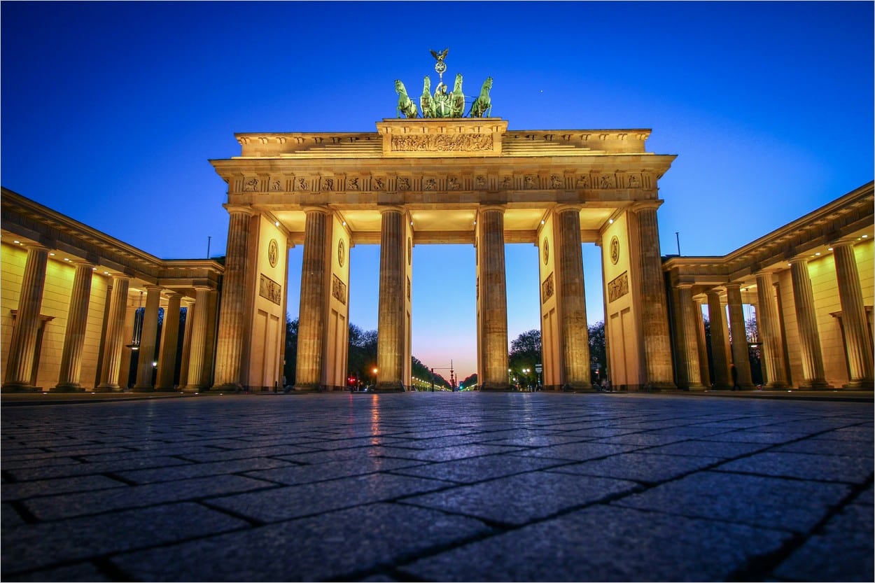 Porte de Brandebourg à Berlin